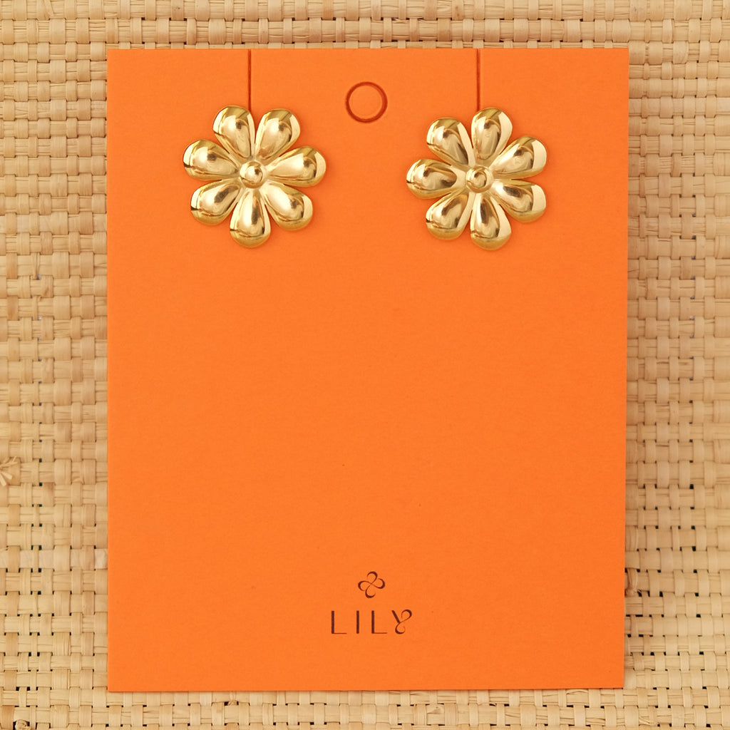 2-in-1 Aster Earrings in Gold (Limited)