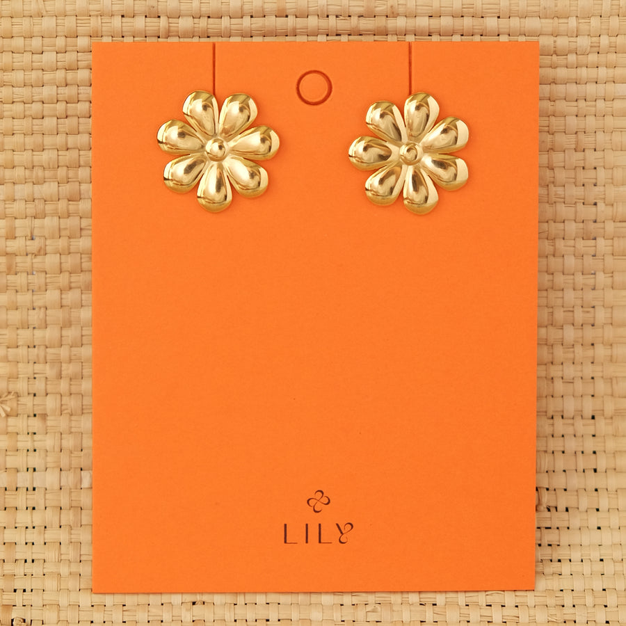 2-in-1 Aster Earrings in Gold (Limited)