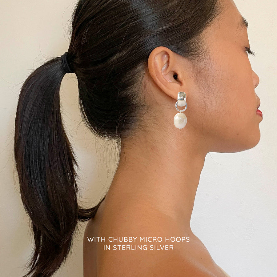 Baroque Pearl Charms (Sterling Silver)