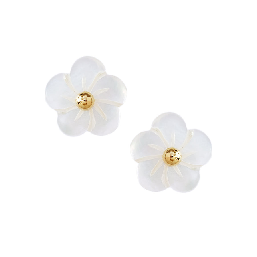Chuchi Earrings in Mother of Pearl