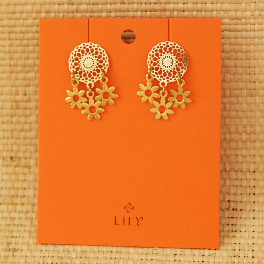 Lilo Earrings in Gold (Limited)