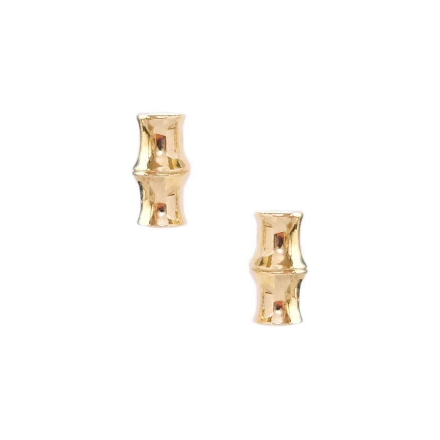 Wayan Stud Earrings in Gold
