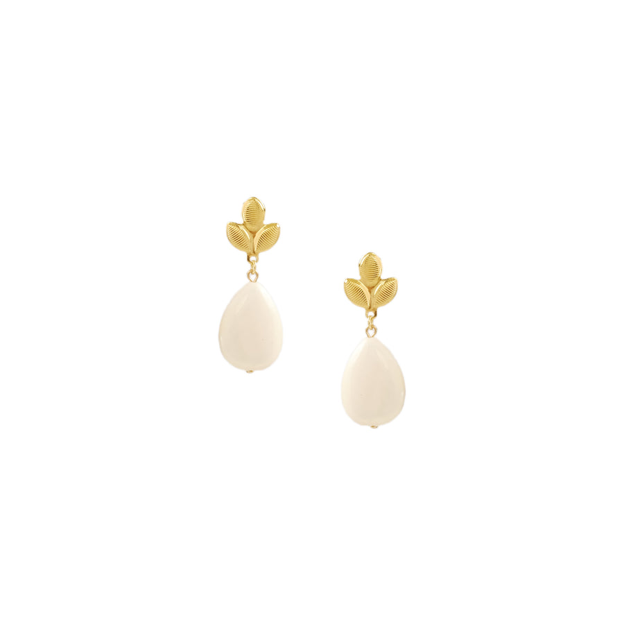 Ina Earrings in Ivory