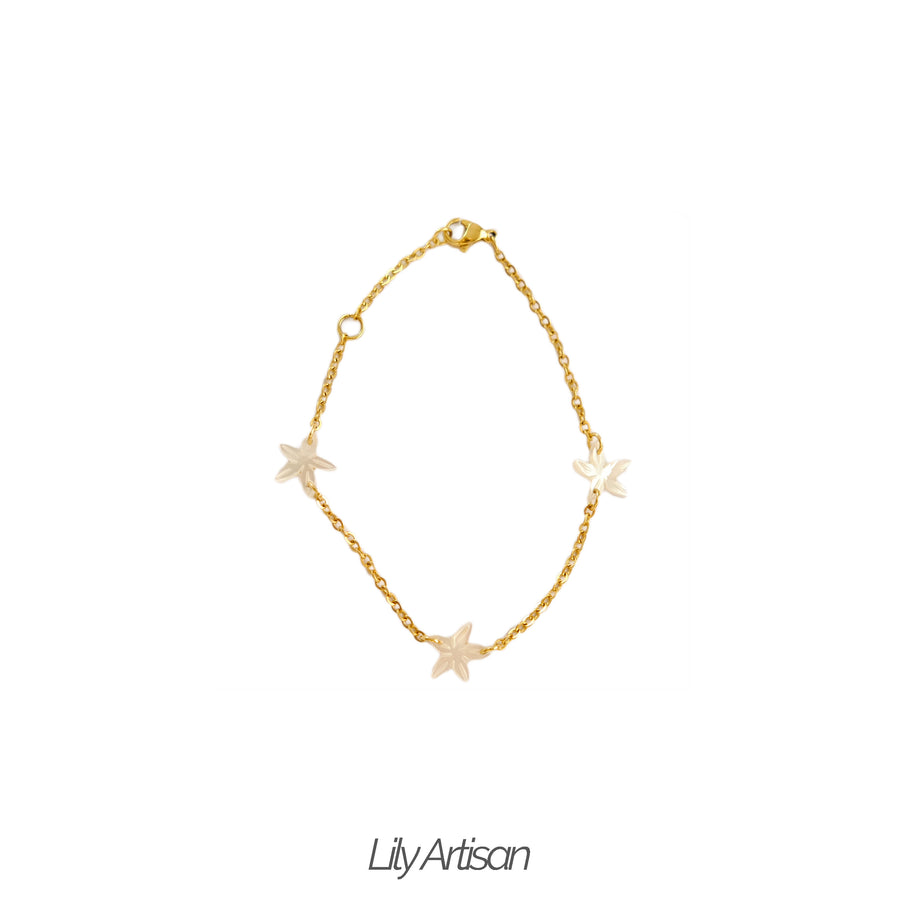 Tre Santan Bracelet in Ivory